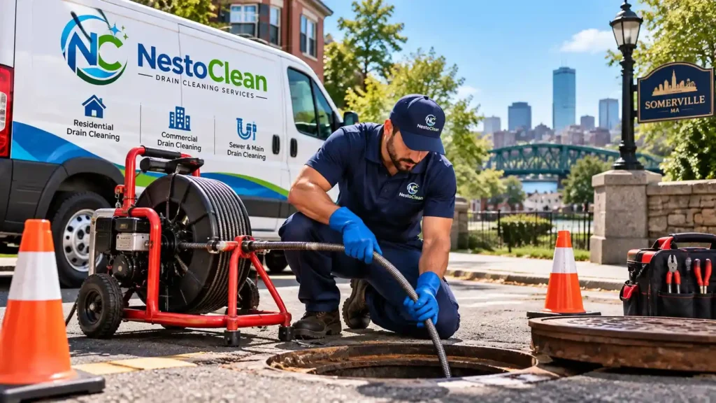 Professional Drain Cleaning Somerville MA