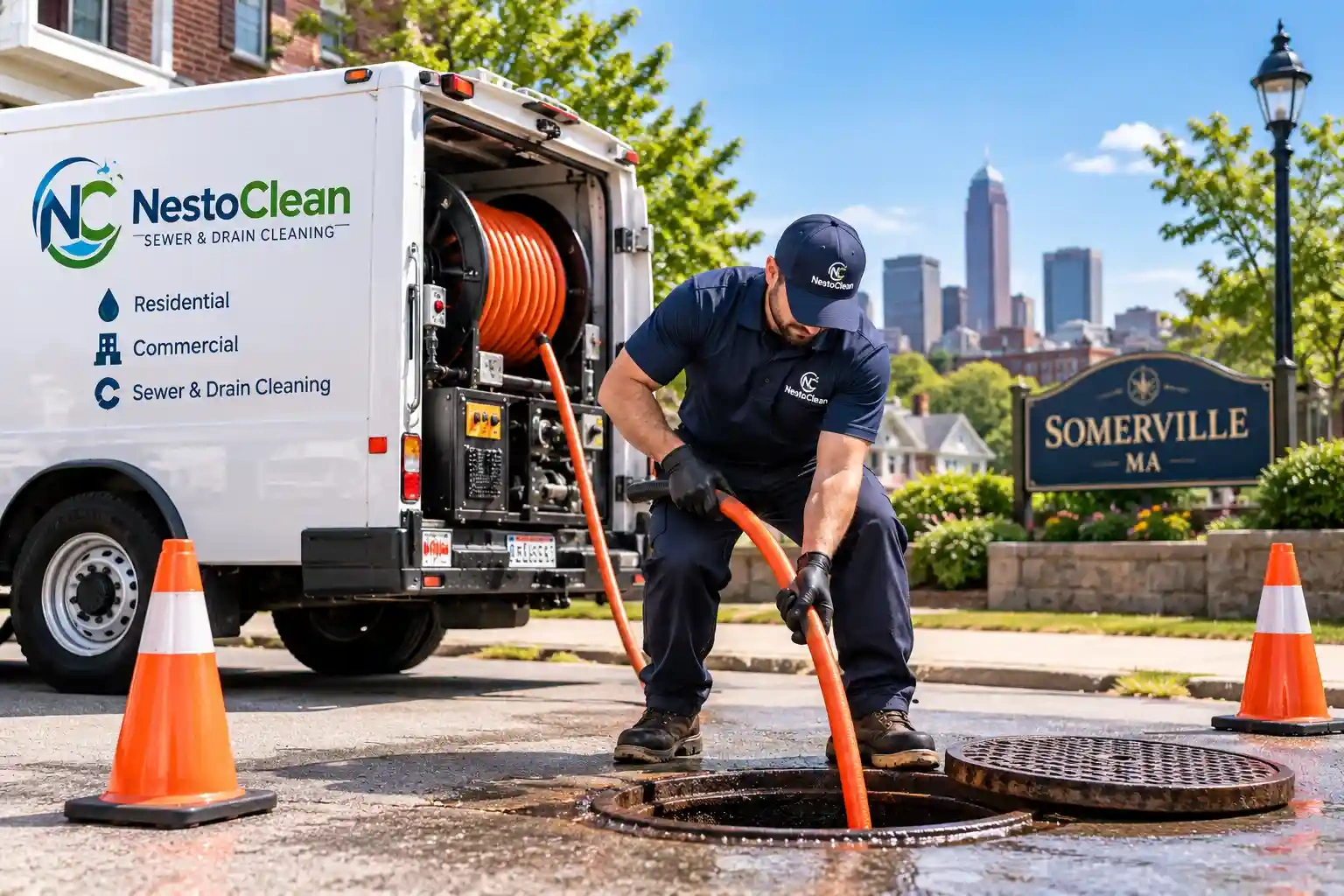 Sewer Drain Cleaning Somerville